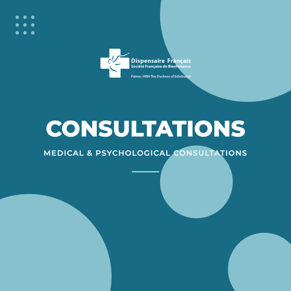 Consultations at the Dispensaire Français